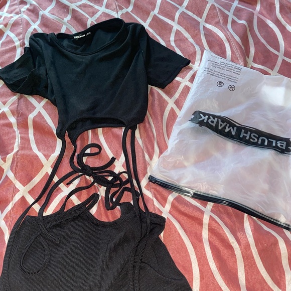 2pc biker short set - Picture 5 of 6